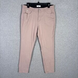 Curve‎ Appeal Pants 10 Tan Skinny Minimalist Jegging Tummy Shaping Neutral Quiet